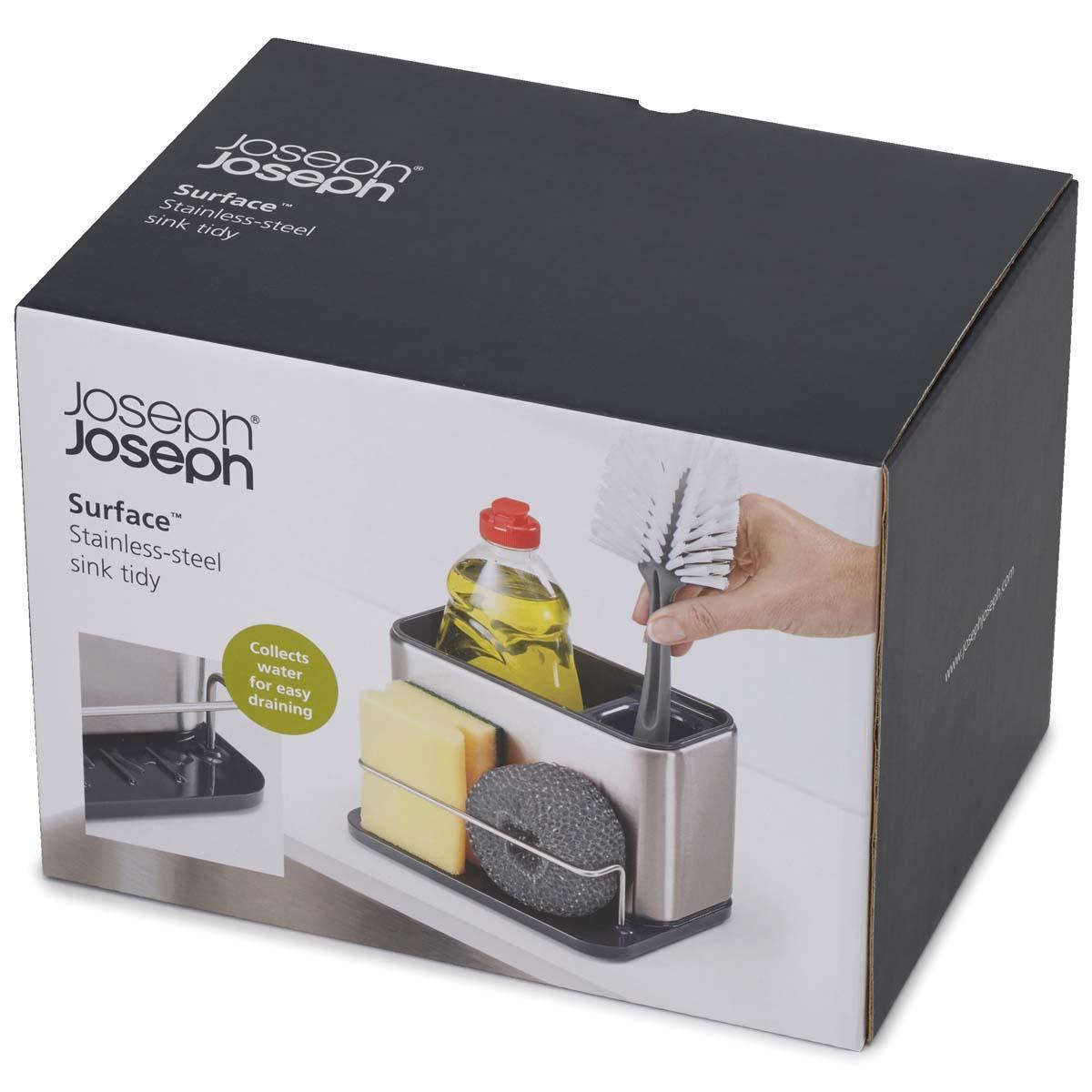 Joseph Joseph Surface Stainless-Steel Sink Tidy