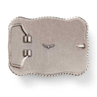 Antique silver R.M. Williams Cloudbuster Trophy Buckle