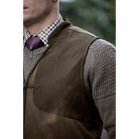 Willow Green/Shadow Brown Harkila Mens Skye Shooting Waistcoat LS4