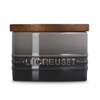 Flint Le Creuset Stoneware Signature Storage Jar 200ml Side