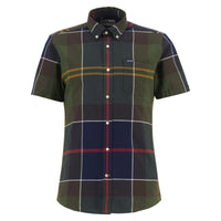 Classic Tartan Barbour Mens Douglas Short Sleeve Tailored Shirt