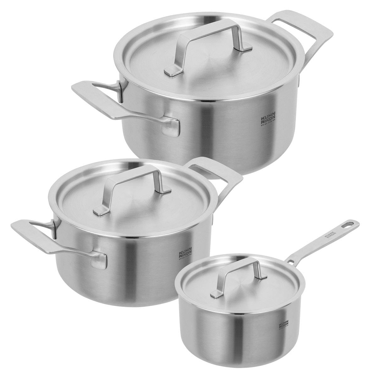 Kuhn Rikon Culinary Fiveply 3 Piece Cookware Set