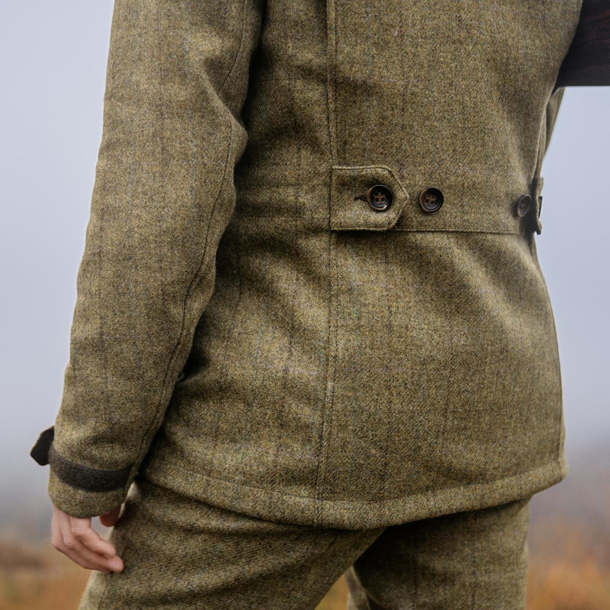 Olive Harkila Womens Jura GTX Jacket Back Detail