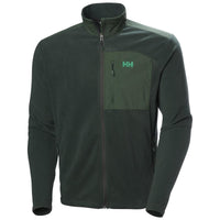 Dark Jungle Helly Hansen Mens Daybreaker Block Microfleece Jacket
