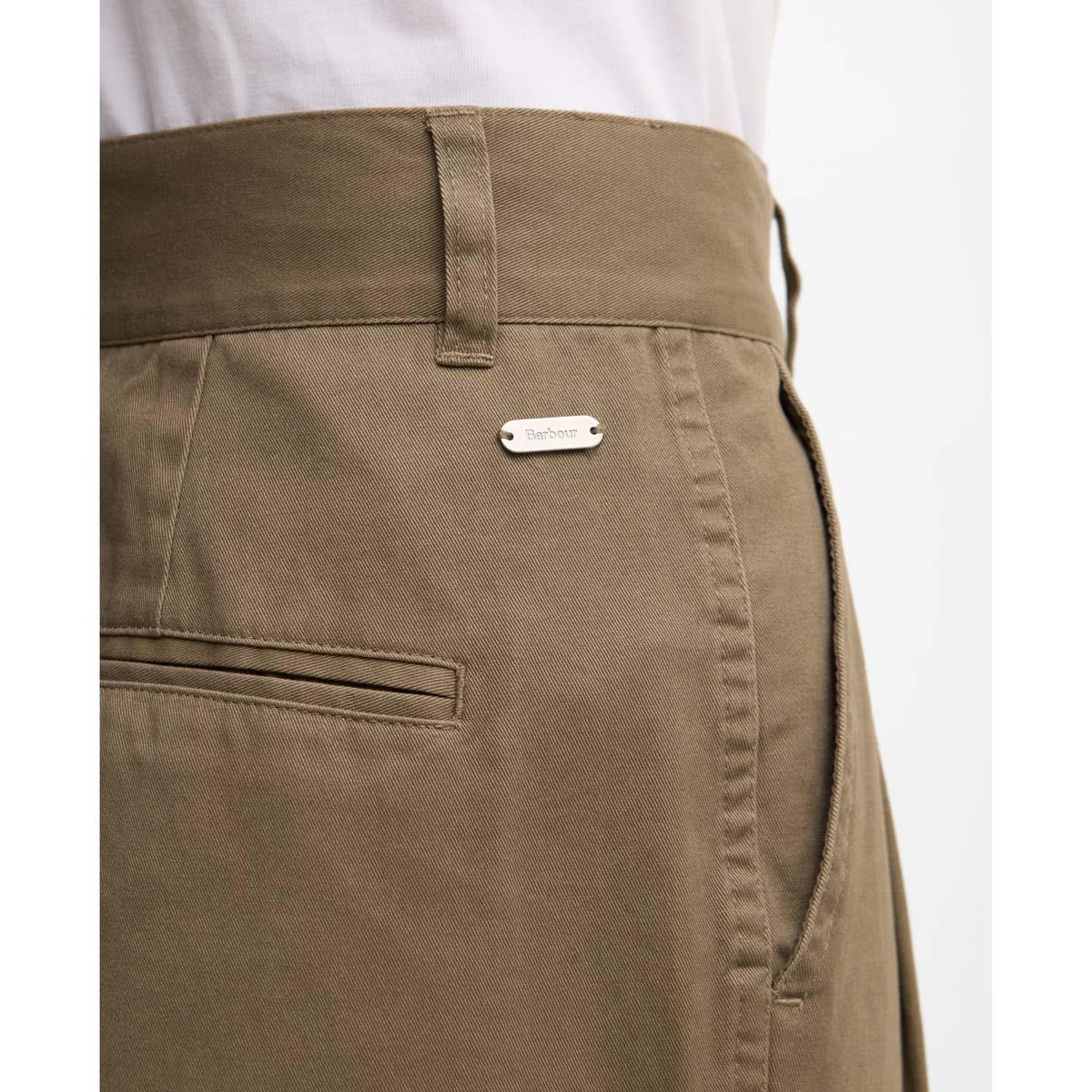 Dusky Green Barbour Womens Fern Trousers Details