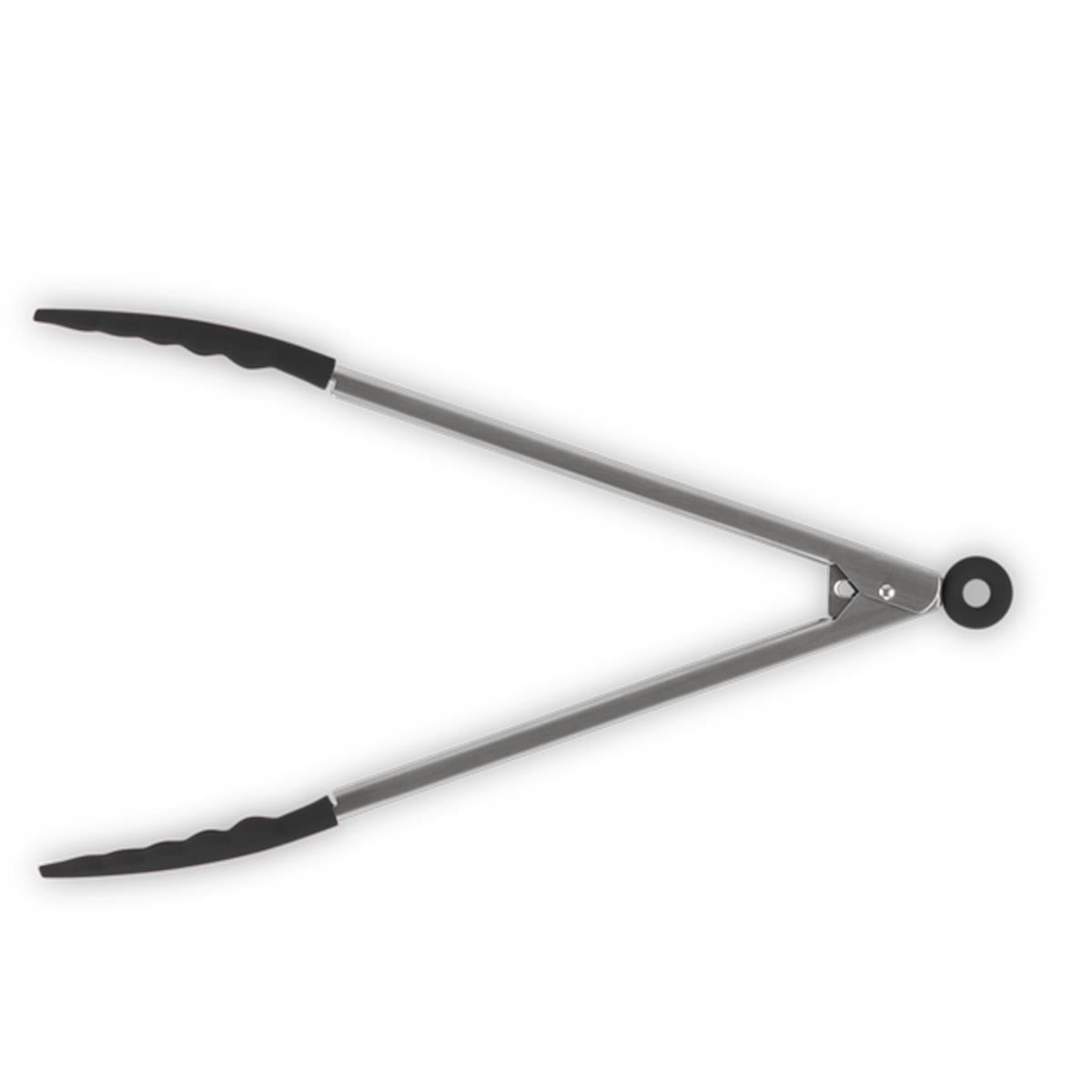 Le Creuset BBQ Silicon Tongs Open