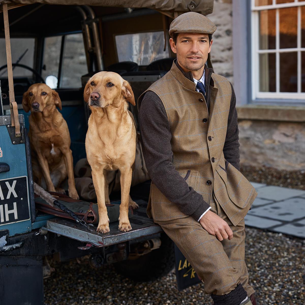 Schoffel Unisex Tweed Classic Cap