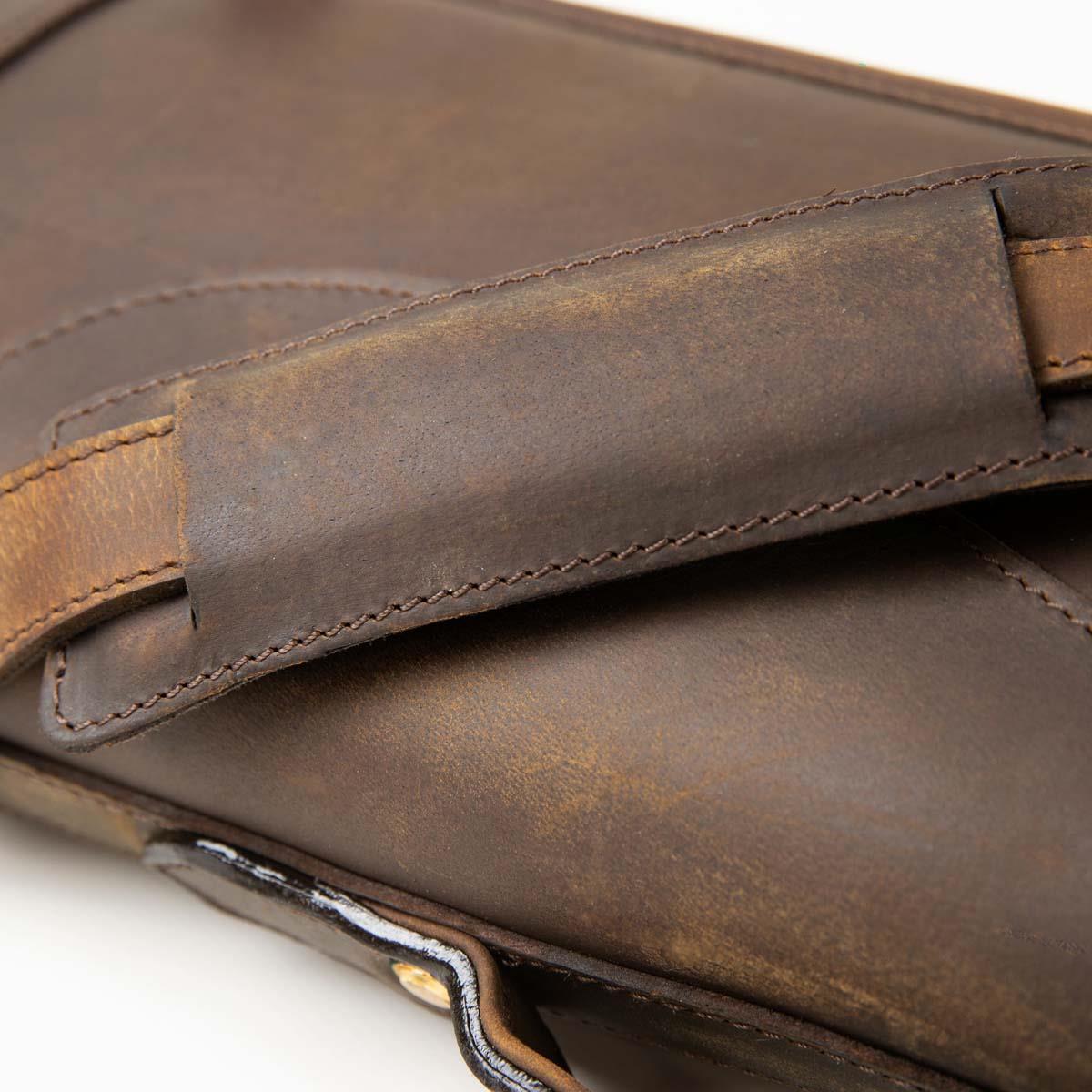 Teales Devonshire Leather Zip Around Gun Slip