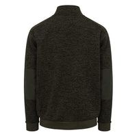 Hoggs Of Fife Mens Green King II 1/4 Zip Knit