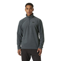 Iron Oxide Helly Hansen Mens Daybreaker 1/2 Zip Fleece on model