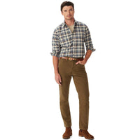 R.M. Williams Mens Orion Brushed Check Shirt