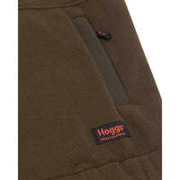 Hoggs Of Fife Mens Green King II 1/4 Zip Bonded Fleece