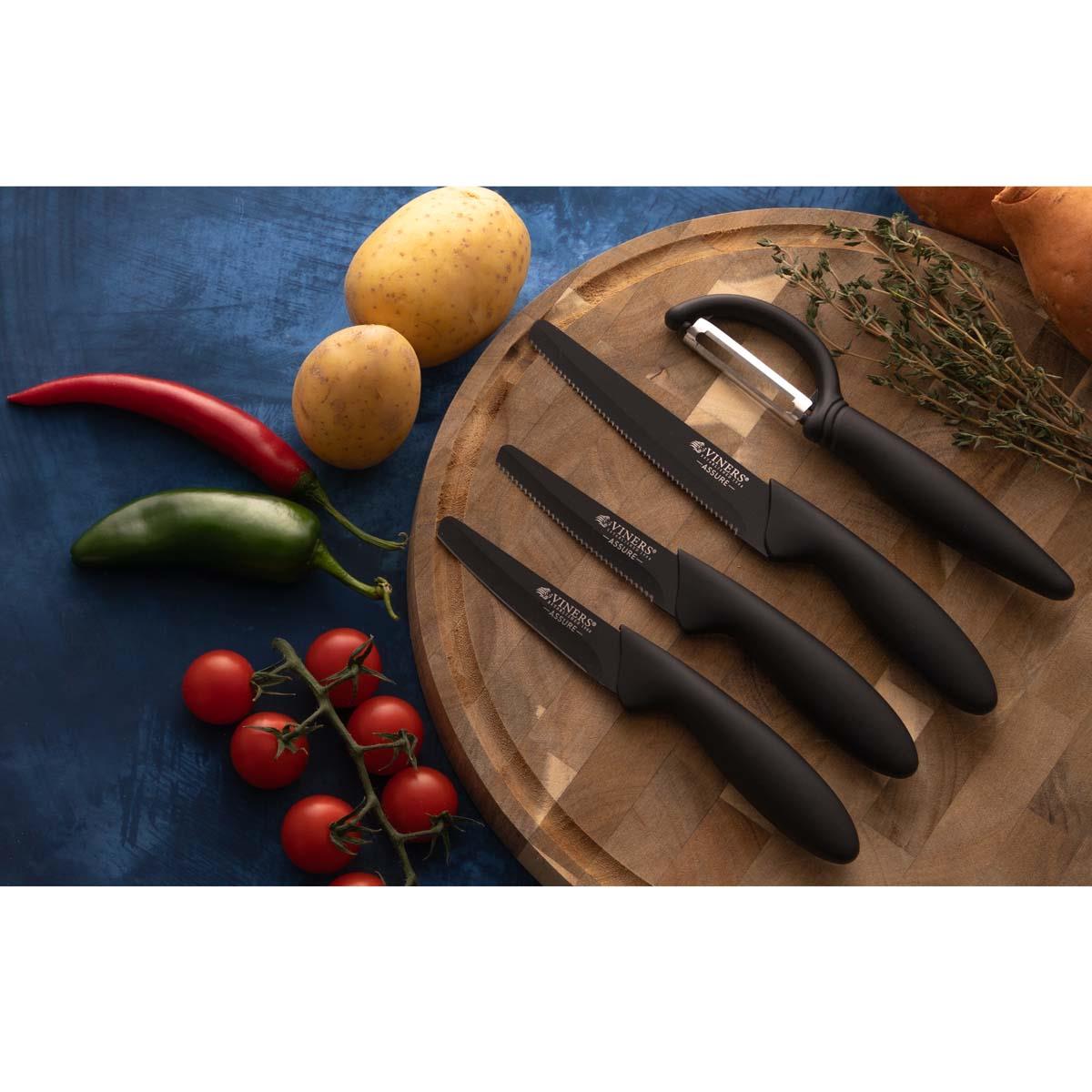 Viners Assure 4 Piece Peel & Prep Set