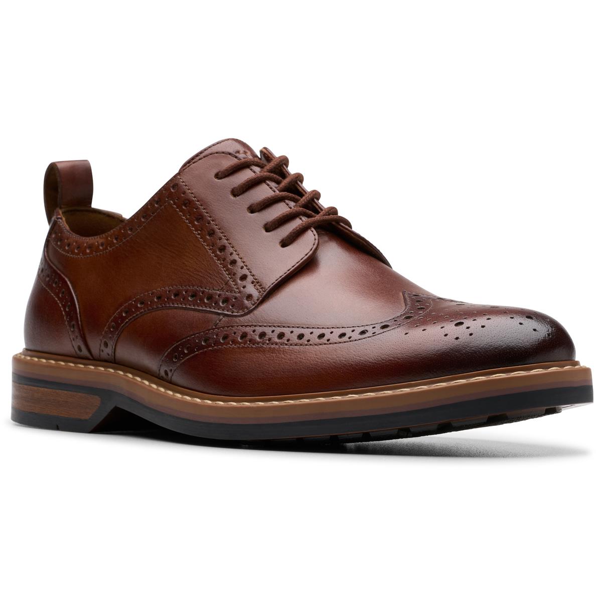 Clarks Mens Aldwin Limit Brogue Shoes