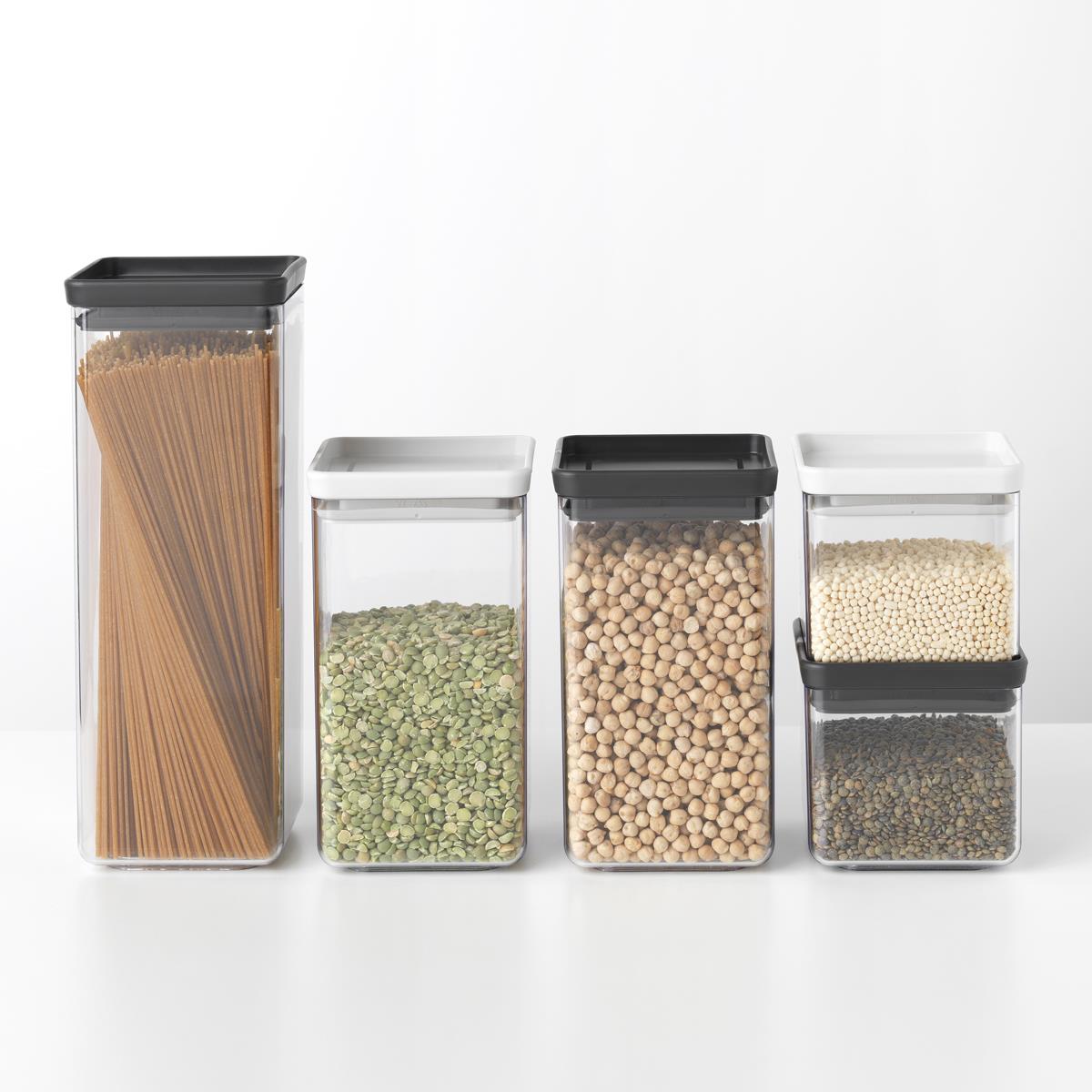 Brabantia Tasty+ Stackable Square Canister