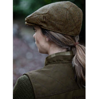 Demitasse Brown Harkila Badanloch Flat Cap LS5