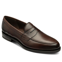 Brown grain leather Loake Mens Imperial Loafer