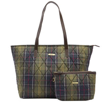 Classic Tartan Barbour Wetherham Quilted Tartan Bag