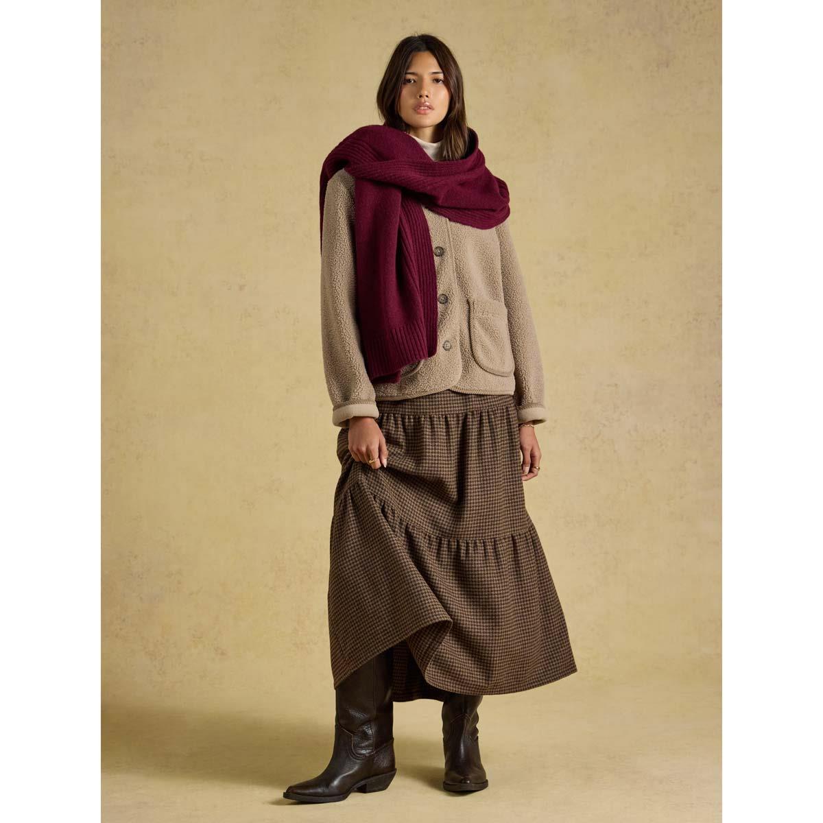 Joules Womens Fine Knit Scarf