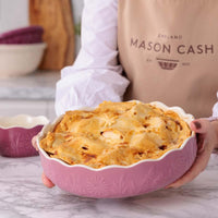 Mason Cash In The Meadow Pink Pie Dish LS2