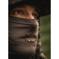 Pine Green Seeland Mens Tagus Face Cover Lifestyle Breathability Detail