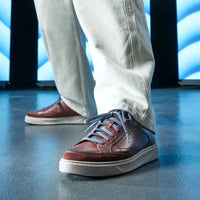 Clarks Mens Code C Tie Trainers