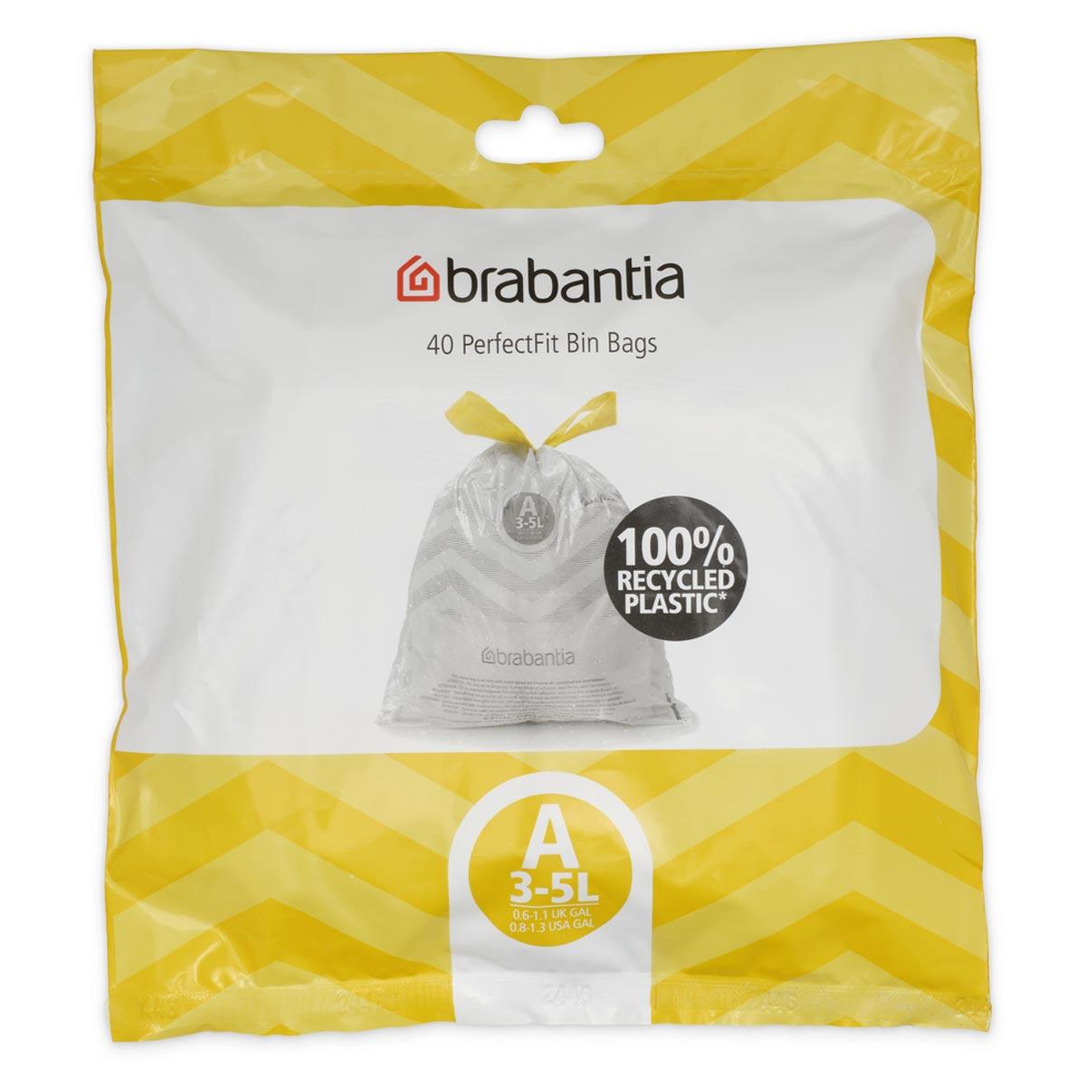 Brabantia PerfectFit Bin Liner Dispenser Pack Size A