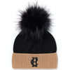 Black Holland Cooper Cheslea Merino Bobble Hat