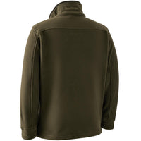 Tarmac Green Deerhunter Mens Eagle Fleece Jacket Back