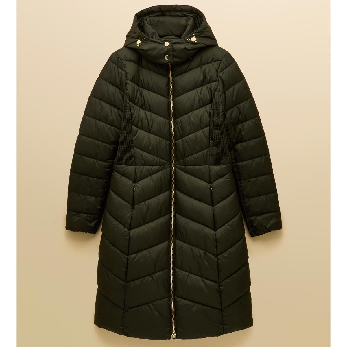 Joules Womens Pembury Showerproof Longline Padded Coat