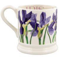 Emma Bridgewater Blue Iris Half Pint Mug RIGHT
