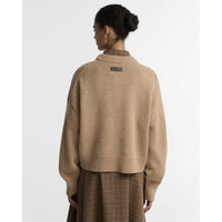 Warm Trench Barbour Womens Ivybridge Knitted Jumper BACK