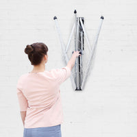 Brabantia Wallfix Dryer Folded Back