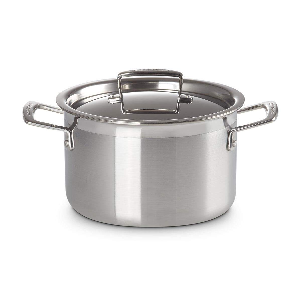 Le Creuset Classic 3-ply Stainless Steel Deep Casserole