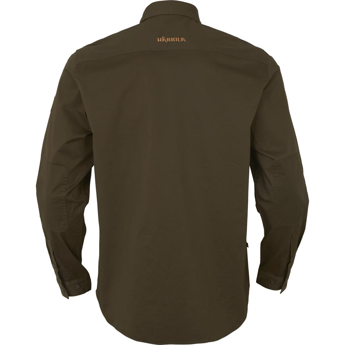 Willow Green Harkila Mens Trym L/S Skjorte Rear