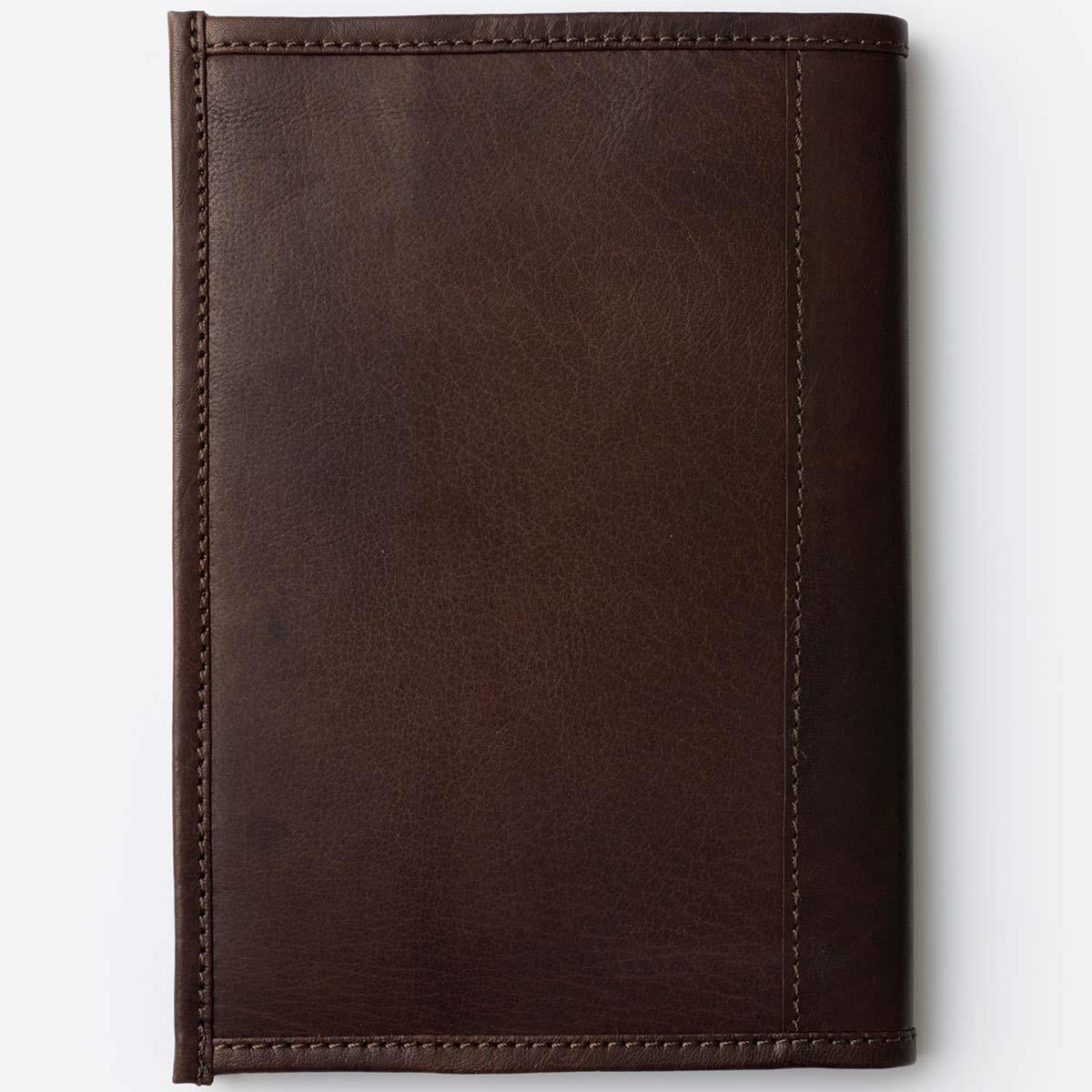 Teales Dark Brown Notebook