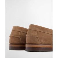 Taupe Suede Barbour Womens Jen Loafer Back