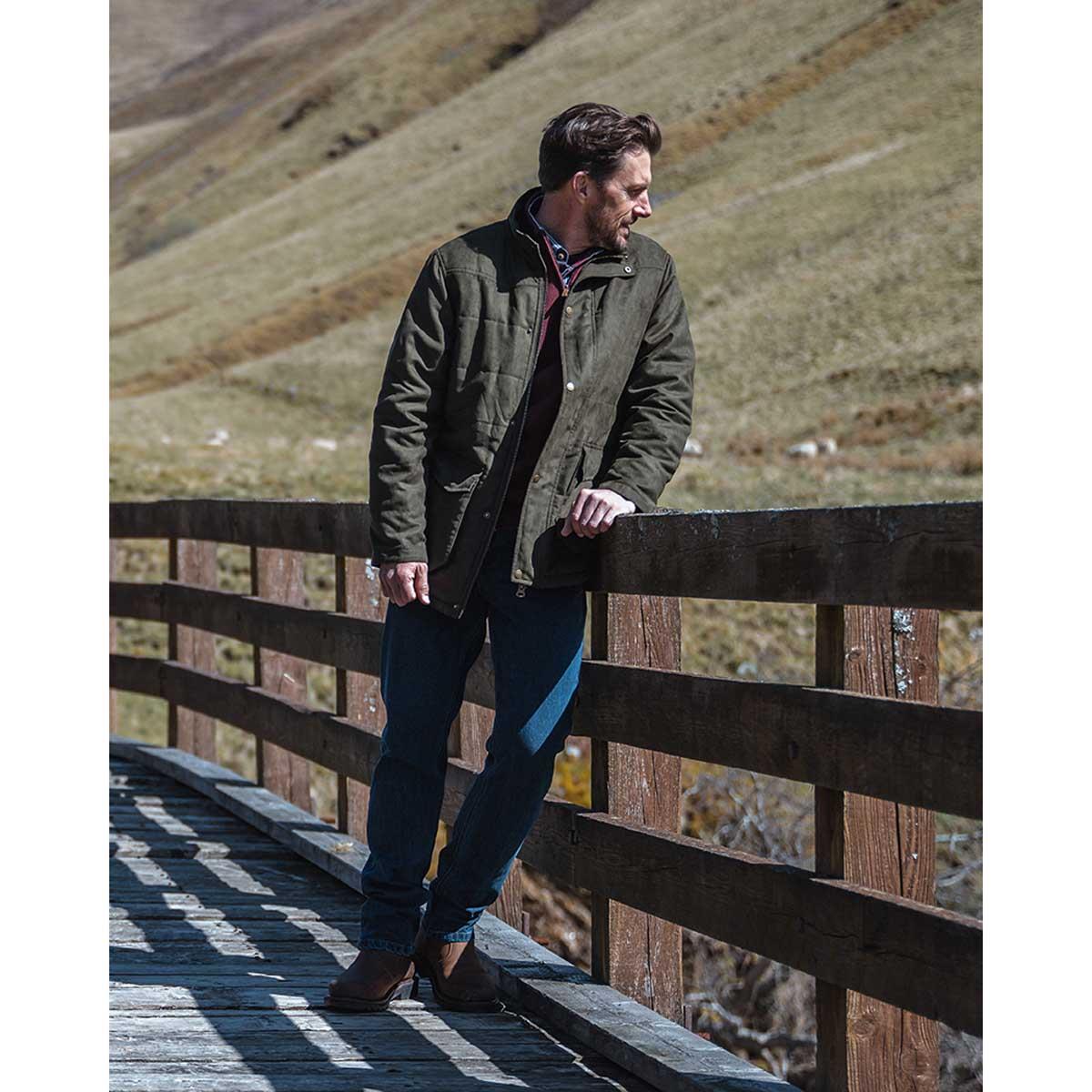 Hoggs Of Fife Mens Glenesk Quilted Jacket