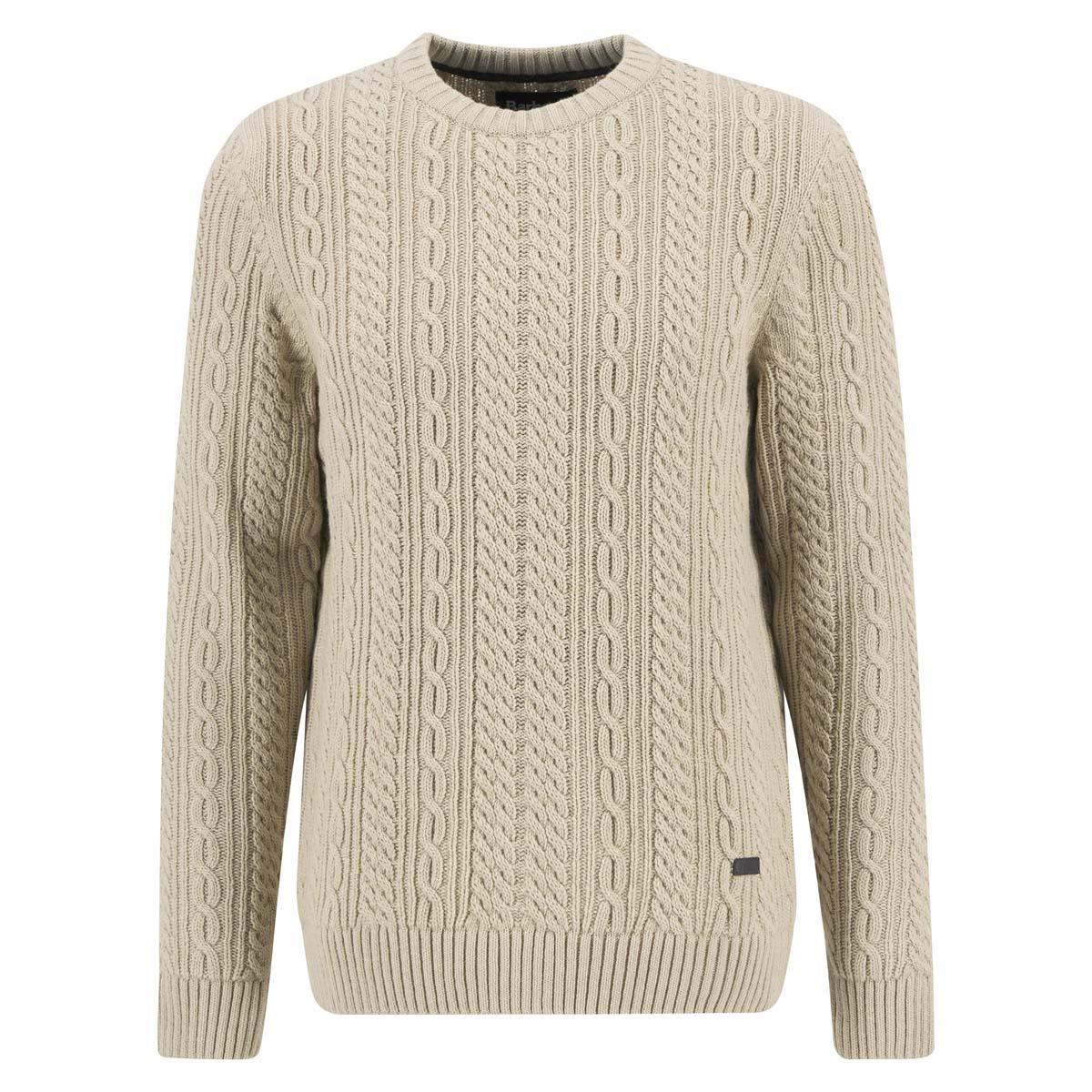 Barbour Mens Lowfen Cable Crew