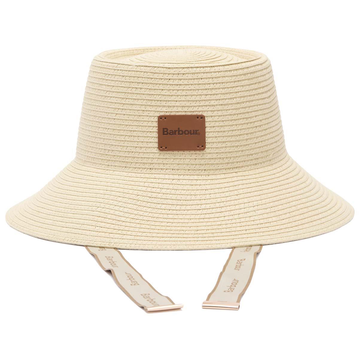 Natural Barbour Womens Polly Braid Bucket Hat
