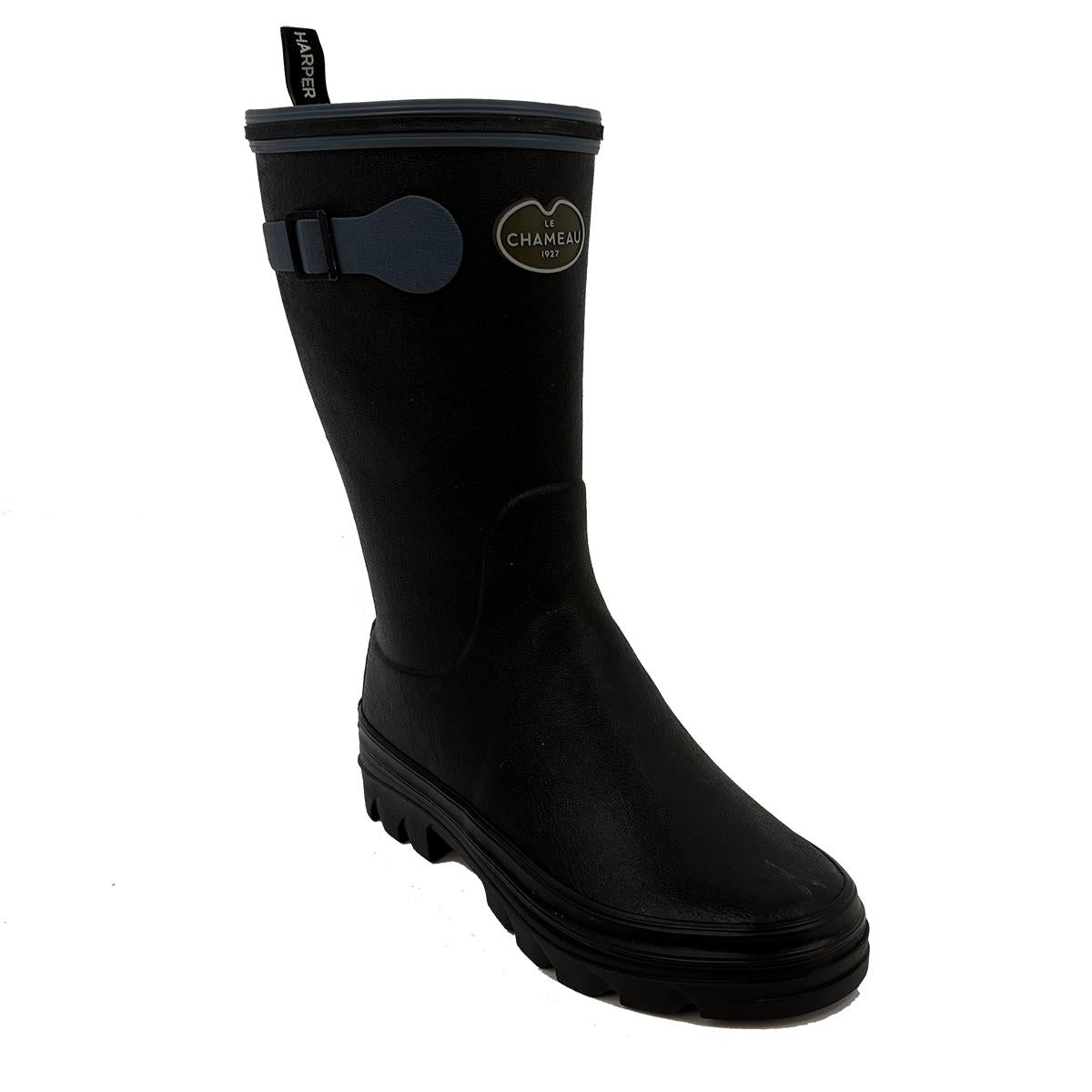 Le Chameau Rain Black