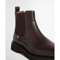 DARK CHOC Barbour Womens Delfina Chelsea Boot SIDE