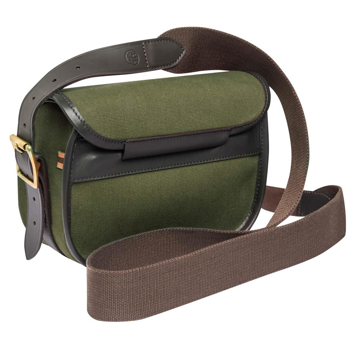 Olive Green Beretta Terrain Evo Canvas Cartridge Bag Back