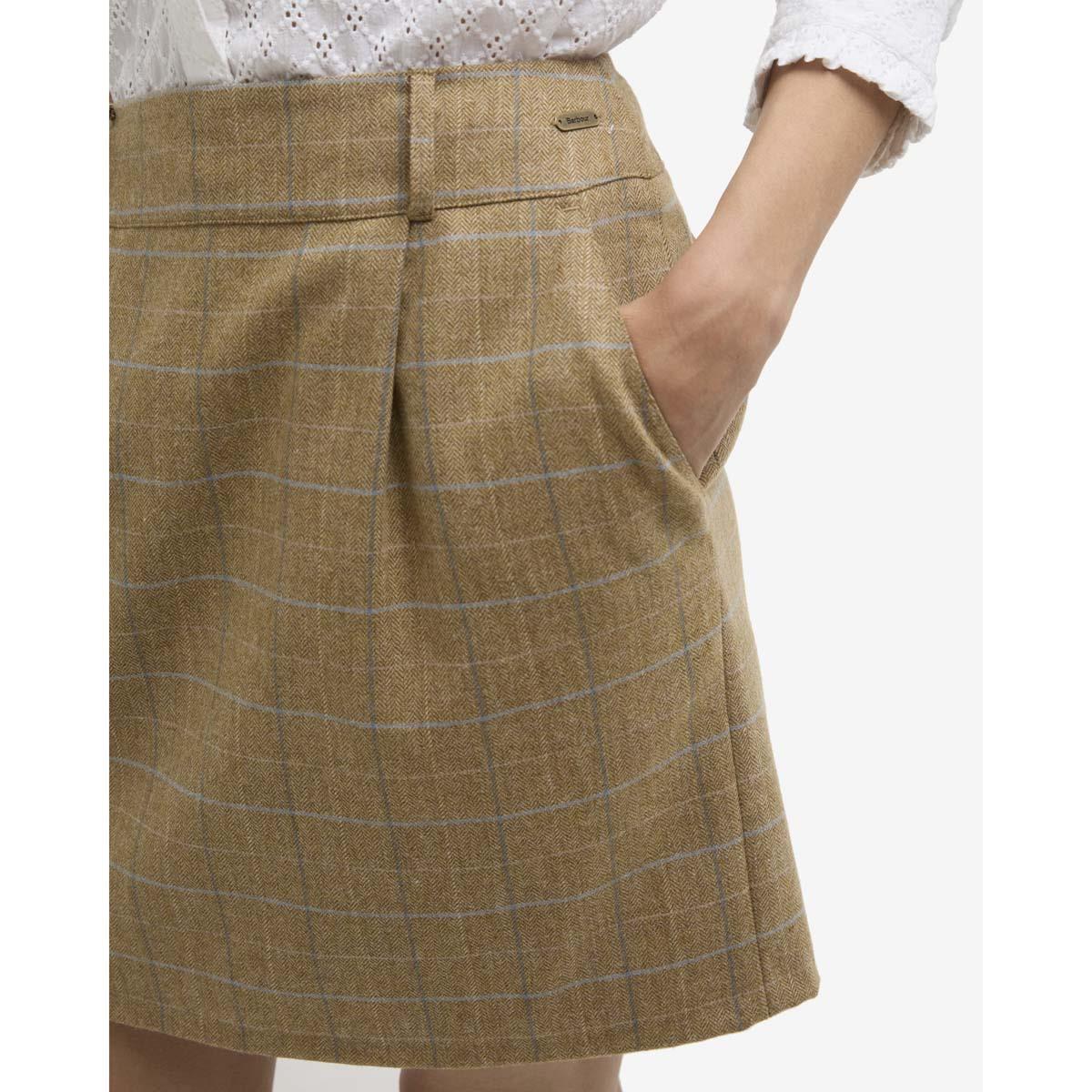 Barbour Womens Petunia Mini Skirt Pocket