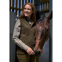 Forest Green Harkila Womens Sandhem Pro Waistcoat Lifestyle