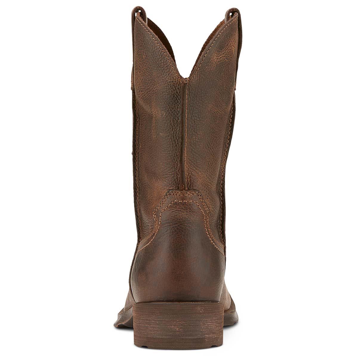 Wicker Ariat Mens Rambler Western Boot Back