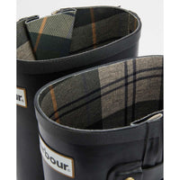 Black Barbour Womens Leighton Tall Welly Lining