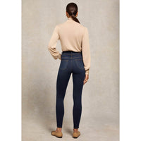Deep Indigo Holland Cooper Womens Contour Skinny Jean  On Model Back