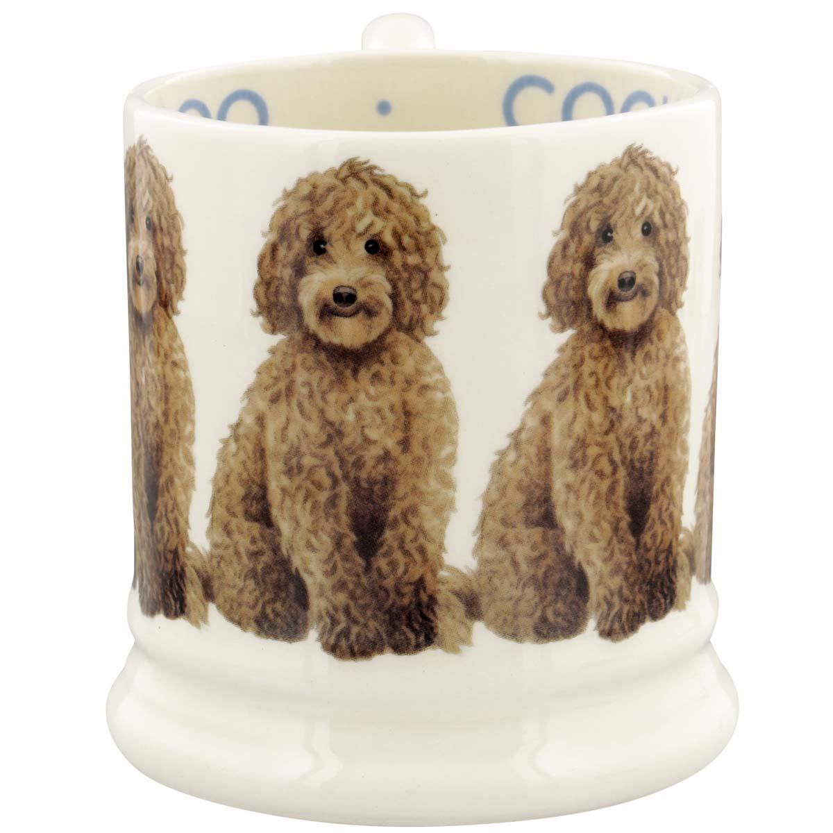 Emma Bridgewater Cockapoo Half Pint Mug FRONT