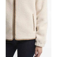 ECRU Barbour Womens Homeswood Fleece Jacket POCKET